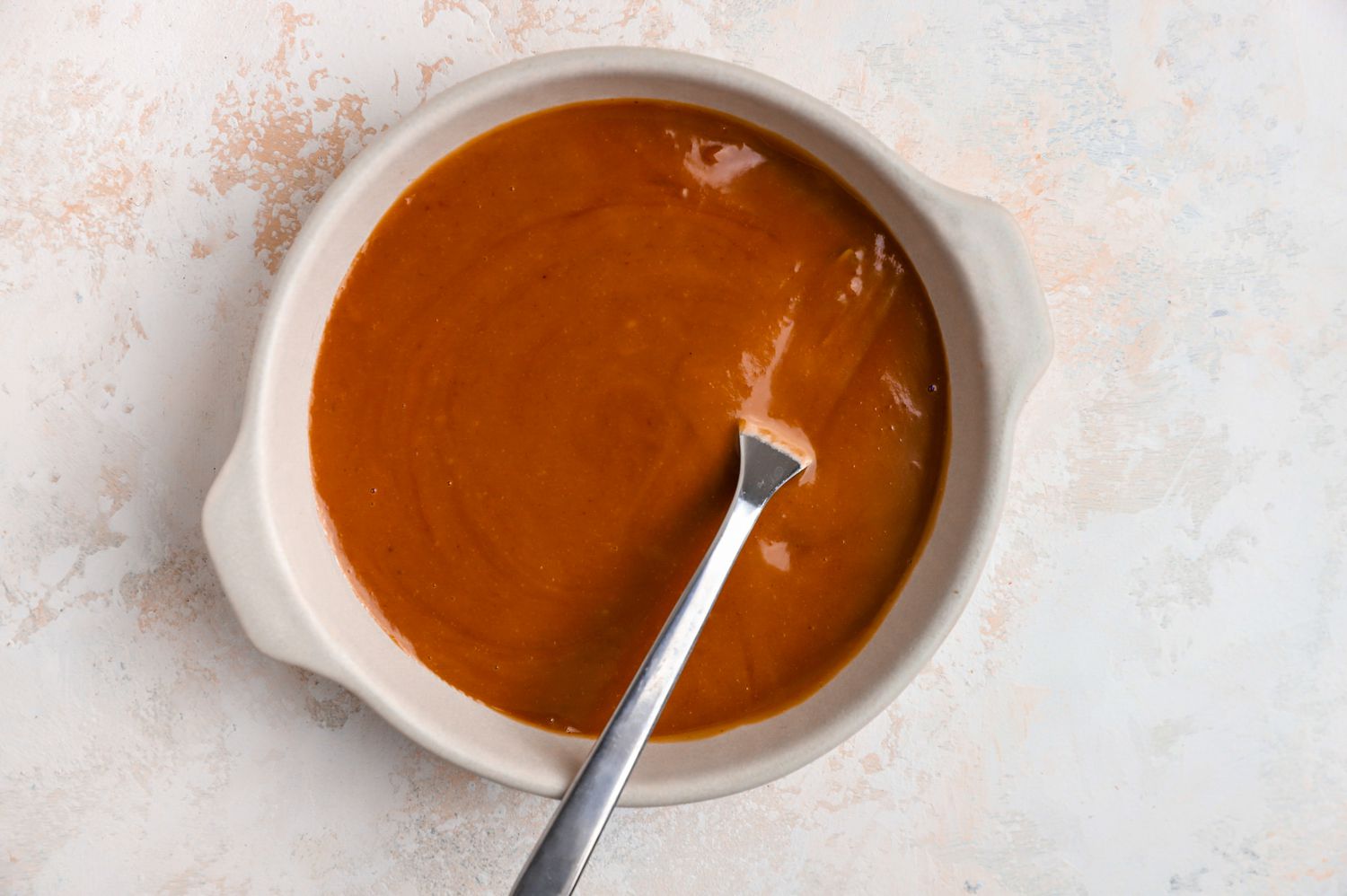 Pot of Sesame Peanut Sauce for Noodles Recipe 