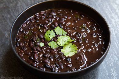 Spicy Citrusy Black Beans
