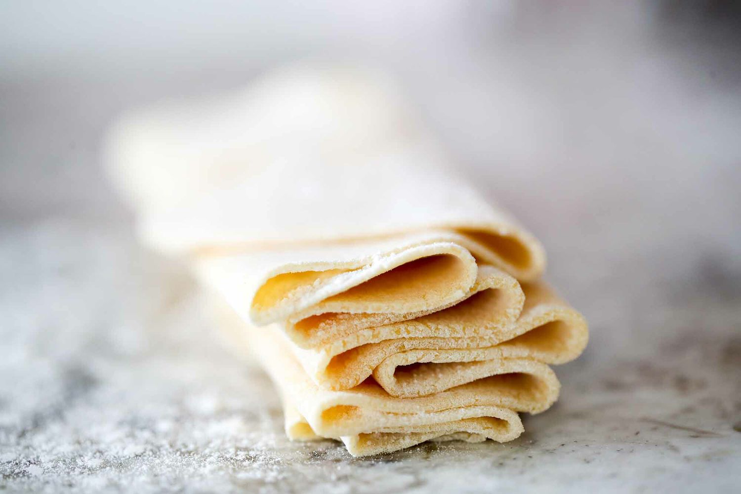 Homemade Pasta Dough Recipe pile the dough