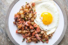 Smoked Salmon Hash