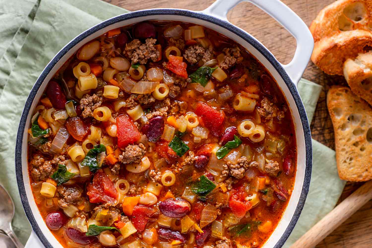 soup in a dutch oven
