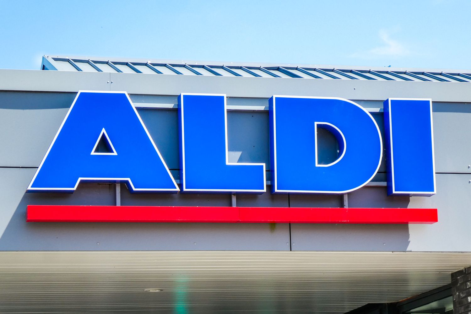 ALDI storefront