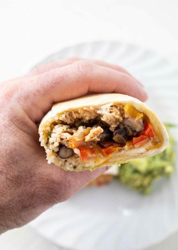 Freezer burrito filling