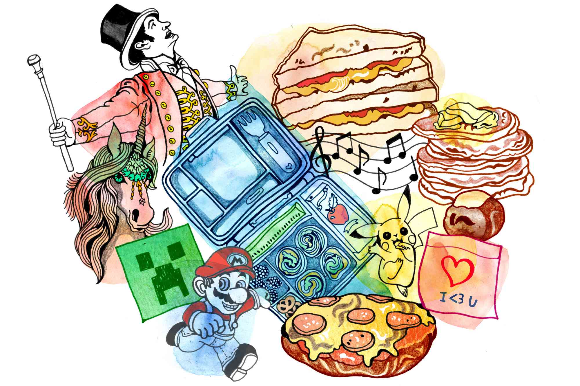 Collage - love letter to daughter