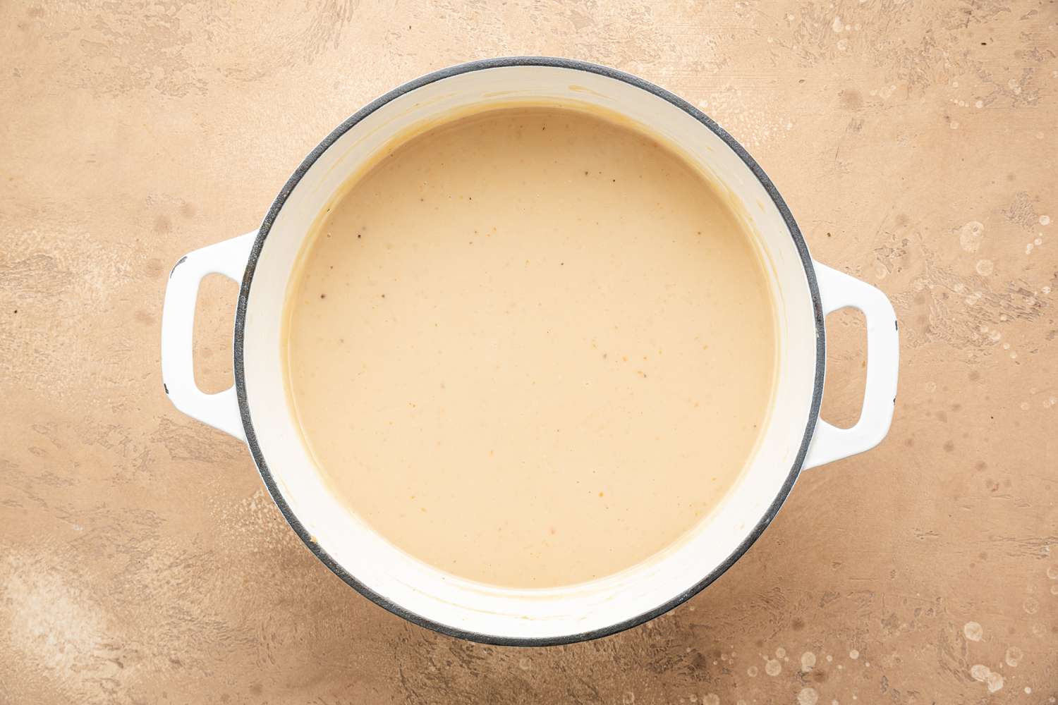 Creamy White Bean Soup in a Dutch Oven