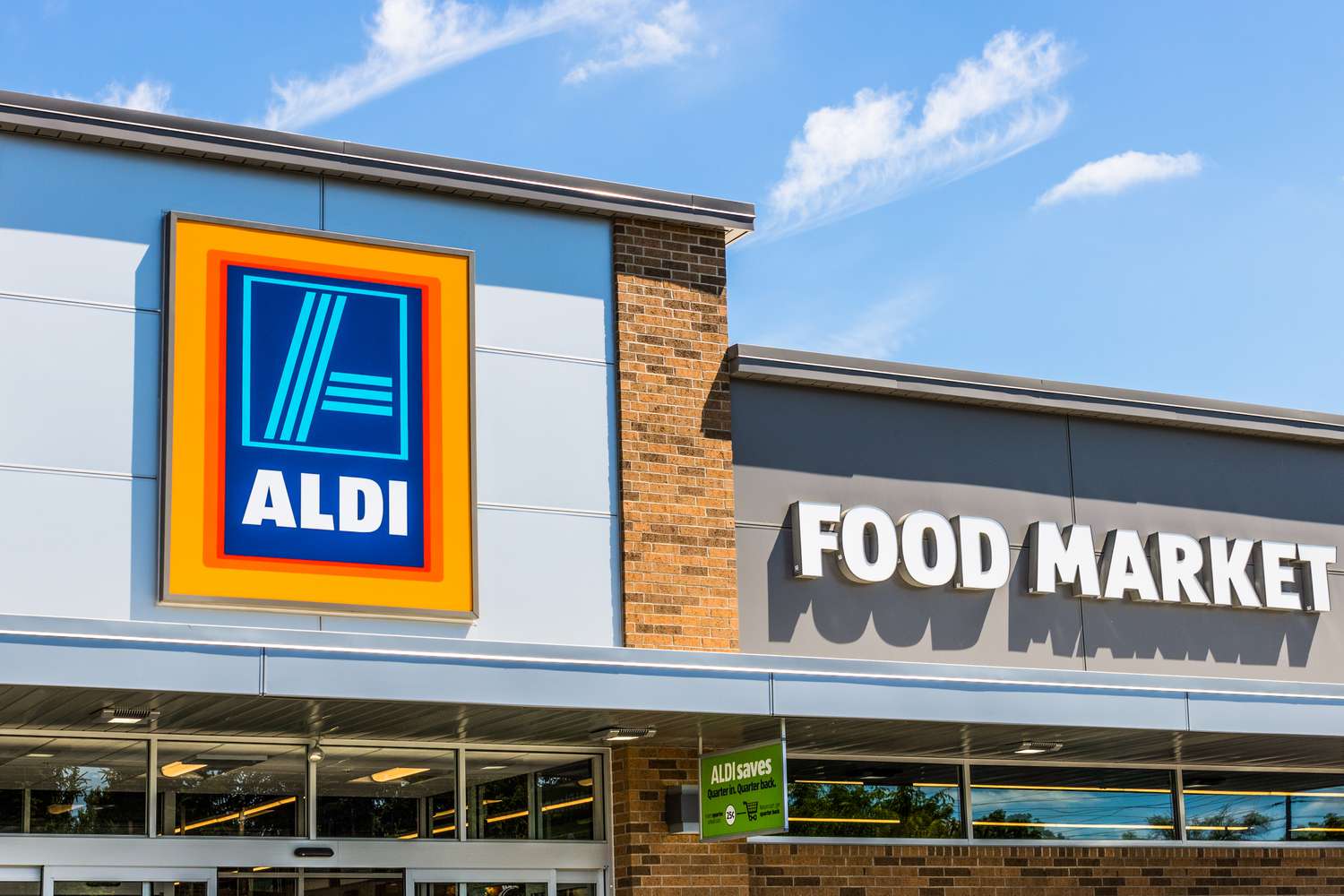 ALDI storfront