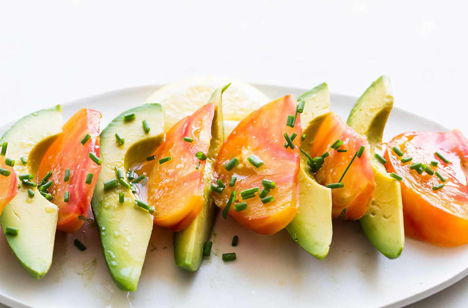 Avocado Heirloom Tomato Salad