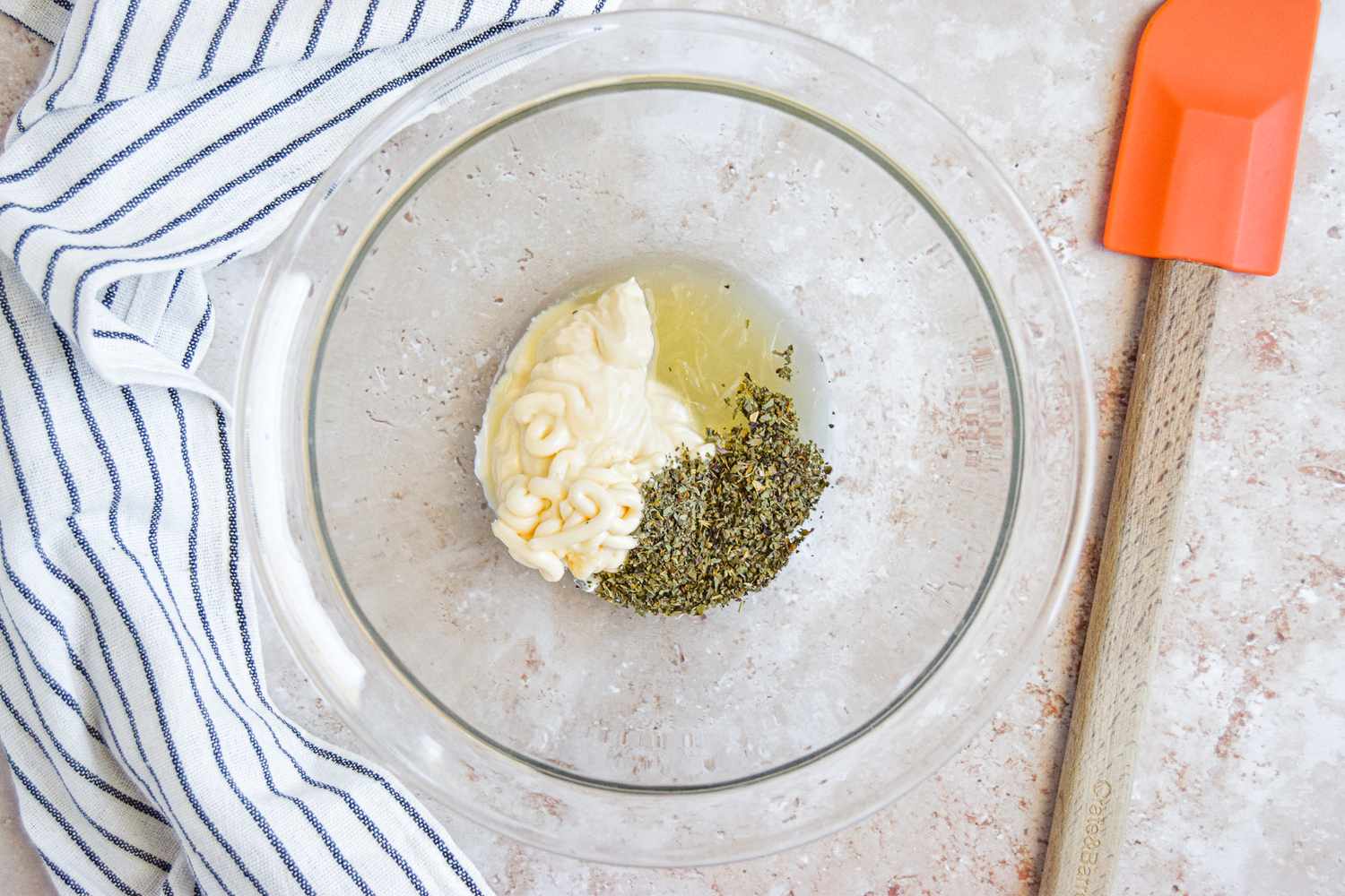 Ingredients for Tarragon Chicken Salad Dressing 