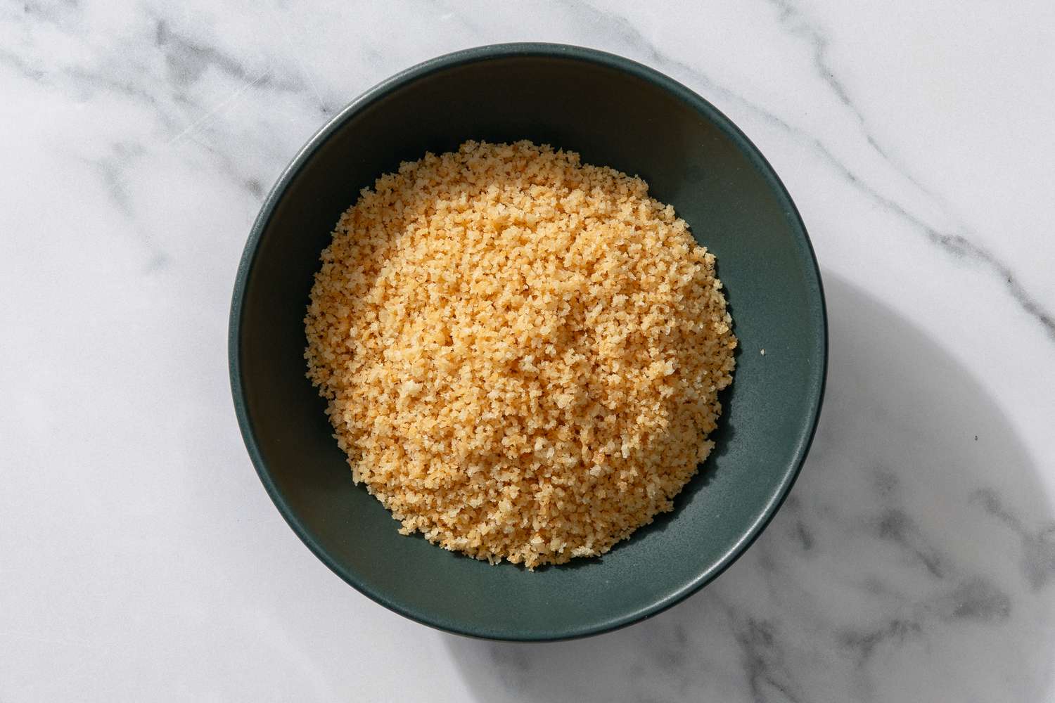 panko mixture in a bowl for My Mom’s Famous Broccoli Cheese Casserole
