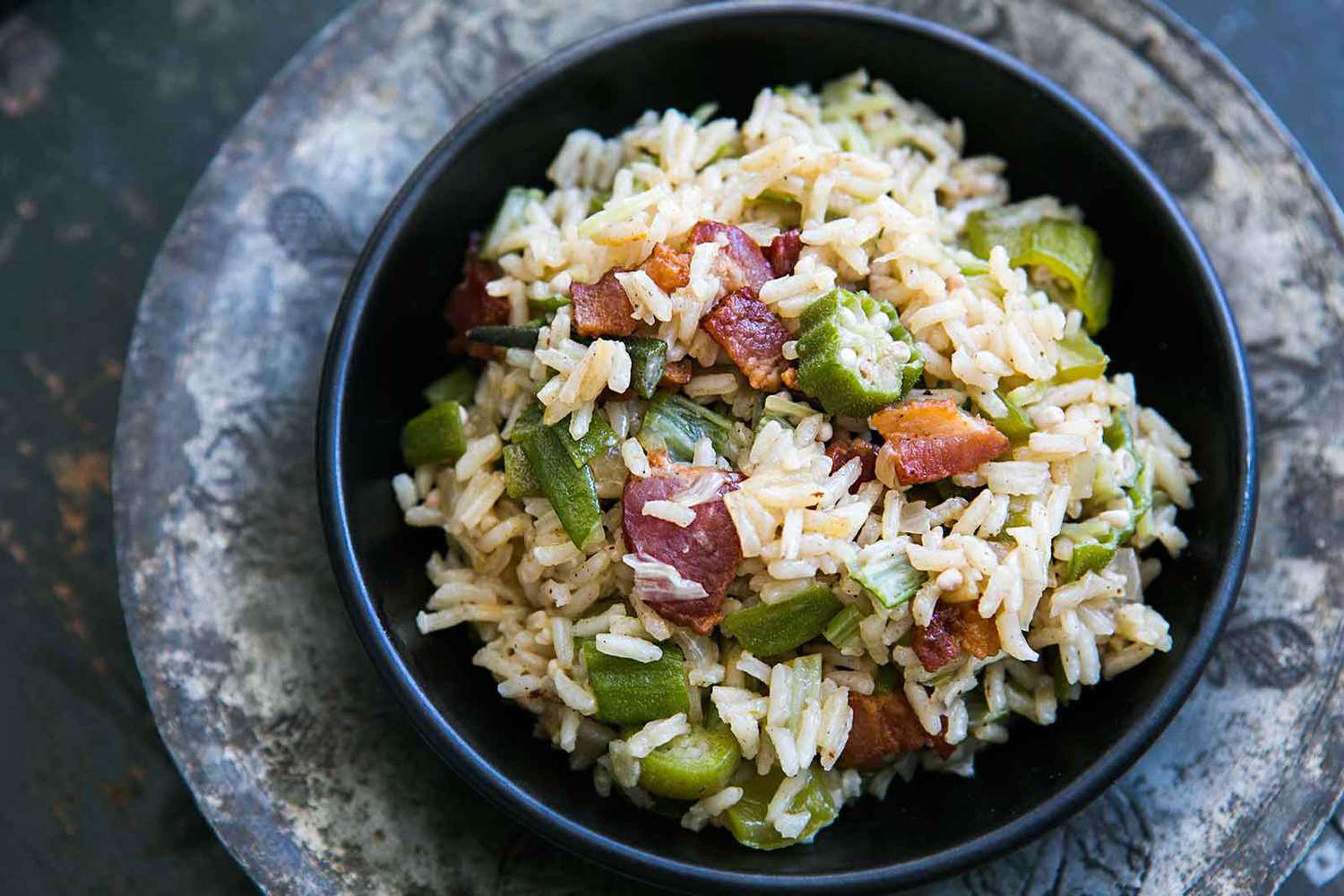 Okra Pilau