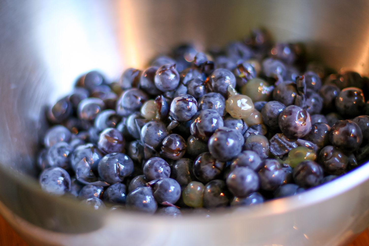 How to make grape juice.