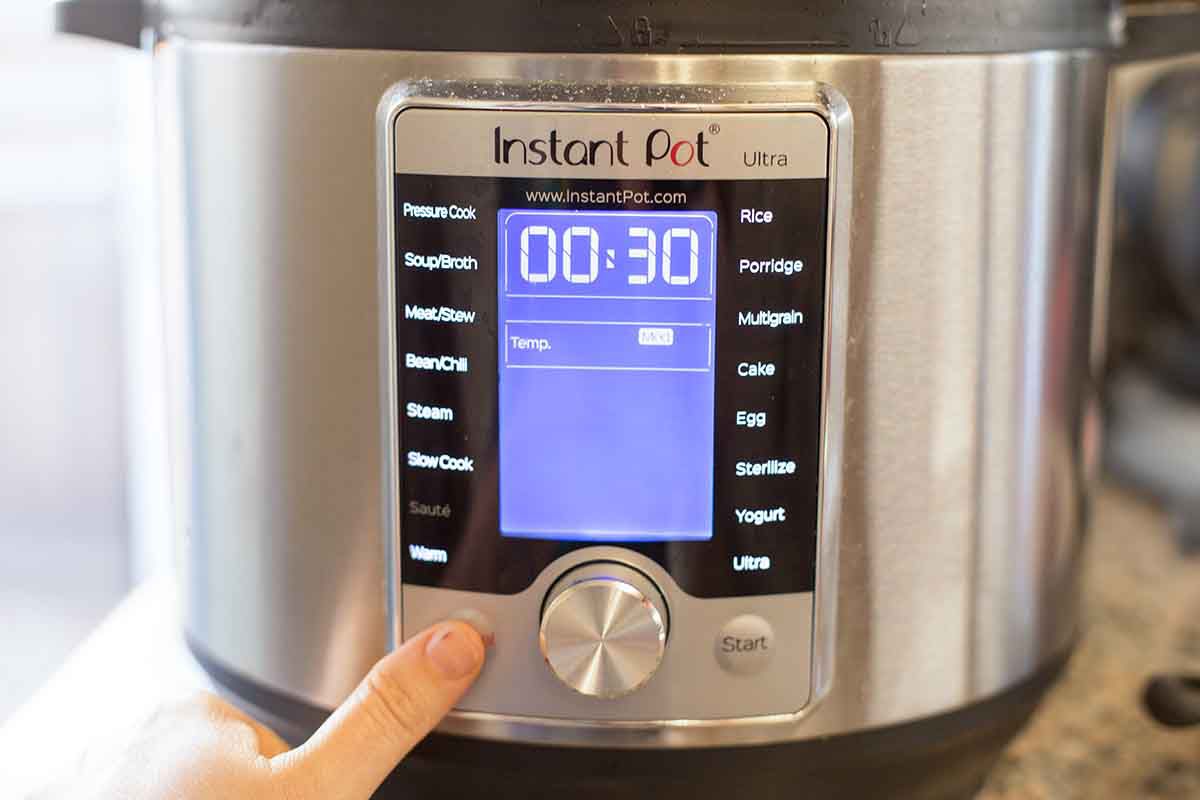 Pressure Cooker Turkey with Dijon Gravy