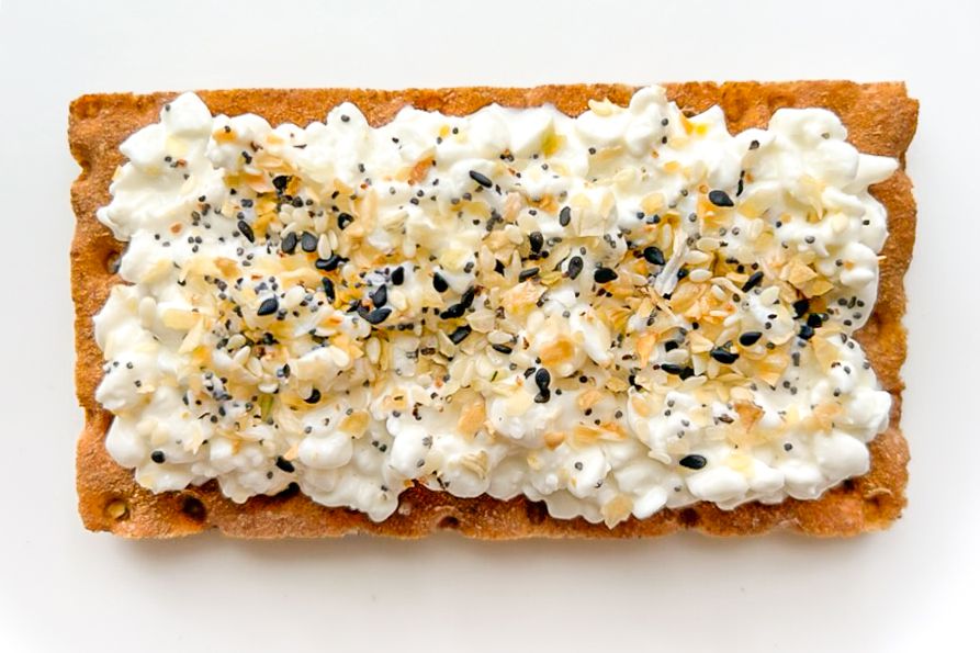 Bethany Frankel's midnight snack on the counter