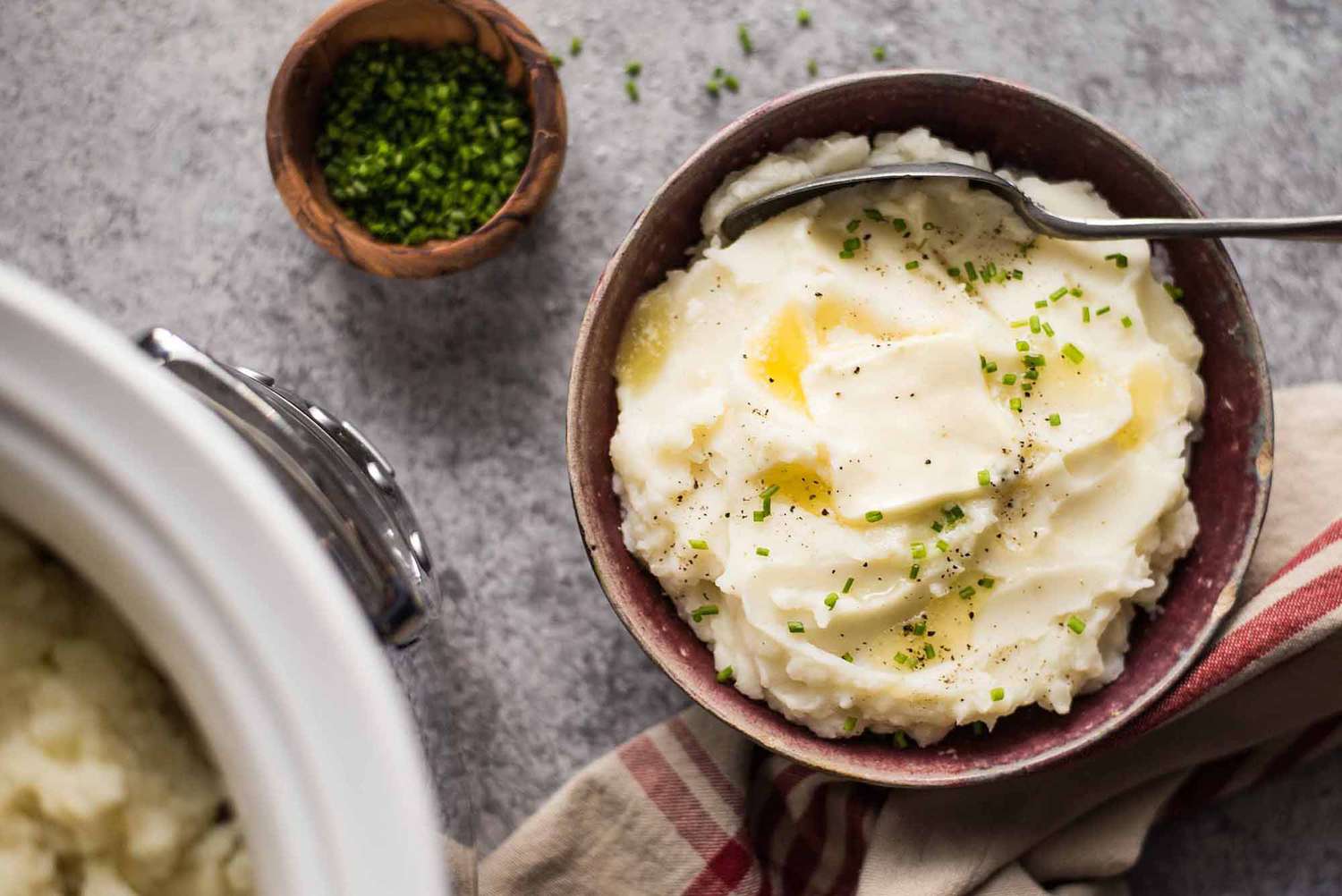 Slow Cooker Mashed Potatoes
