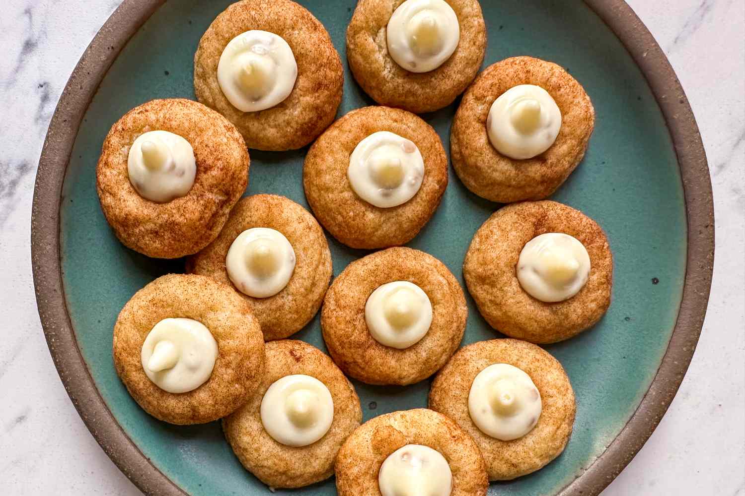 Snickerdoodle Blossom Cookies