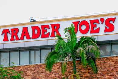 Outside view of a Trader Joe's store