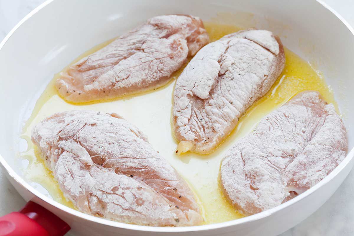 Chicken Breasts with Mustard Cream Sauce