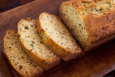 Lemon Rosemary Zucchini Bread