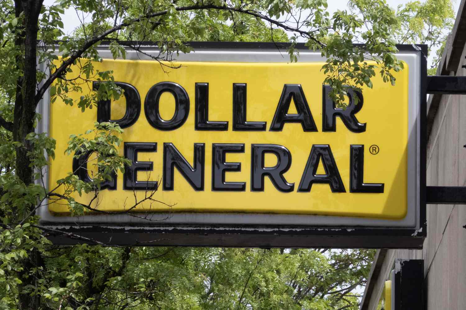 Dollar General store sign outdoors