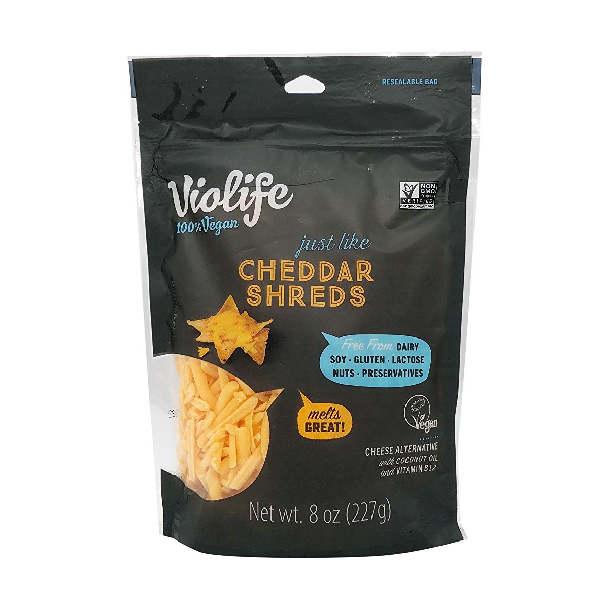 Violife Cheddar Shreds