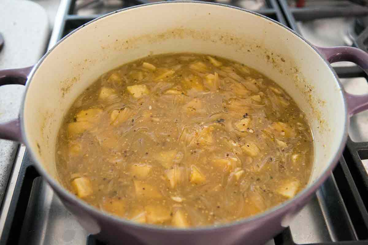 reduce sauce for braised rabbit recipe