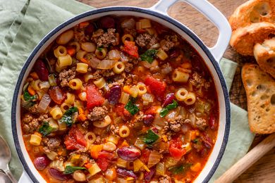 soup in a dutch oven