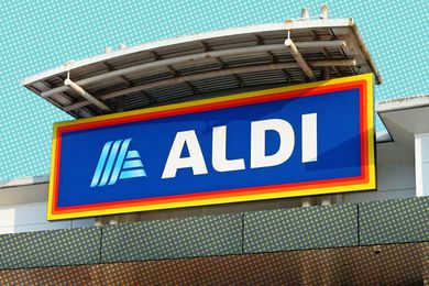 Aldi store sign
