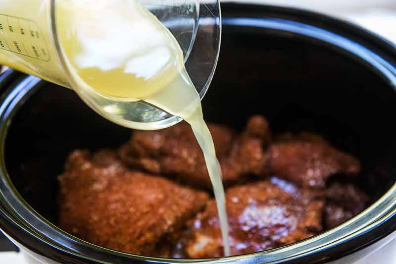 pineapple juice for slow cooker chicken tacos