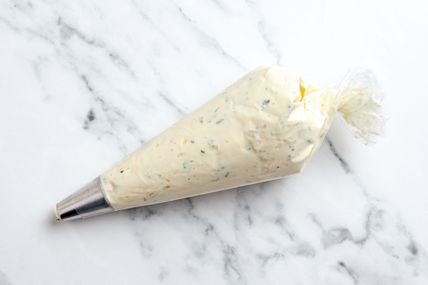 Filled in a Piping Bag