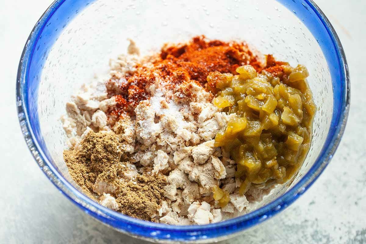 Baked Taquitos with Chicken bring together the seasonings