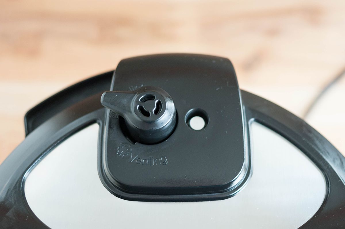 Instant Pot Hard Boiled Eggs - make sure the release valve is closed