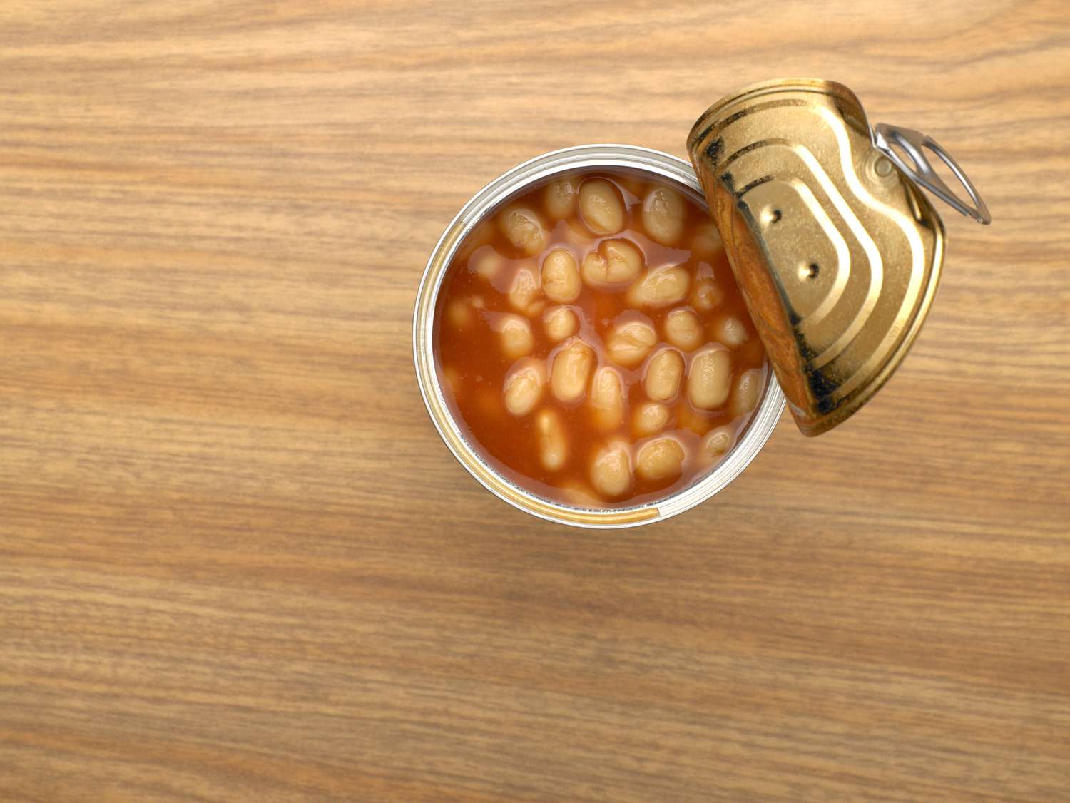 Can of baked beans