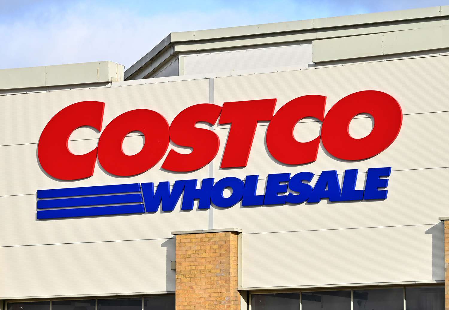 An outside view of a Costco store