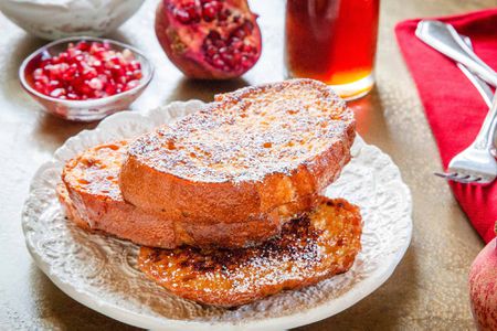 French Toast Recipe with Eggnog