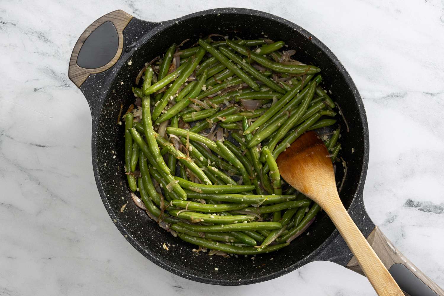 green beans add to pan with aromatics for creamy coconut lime chicken recipe 