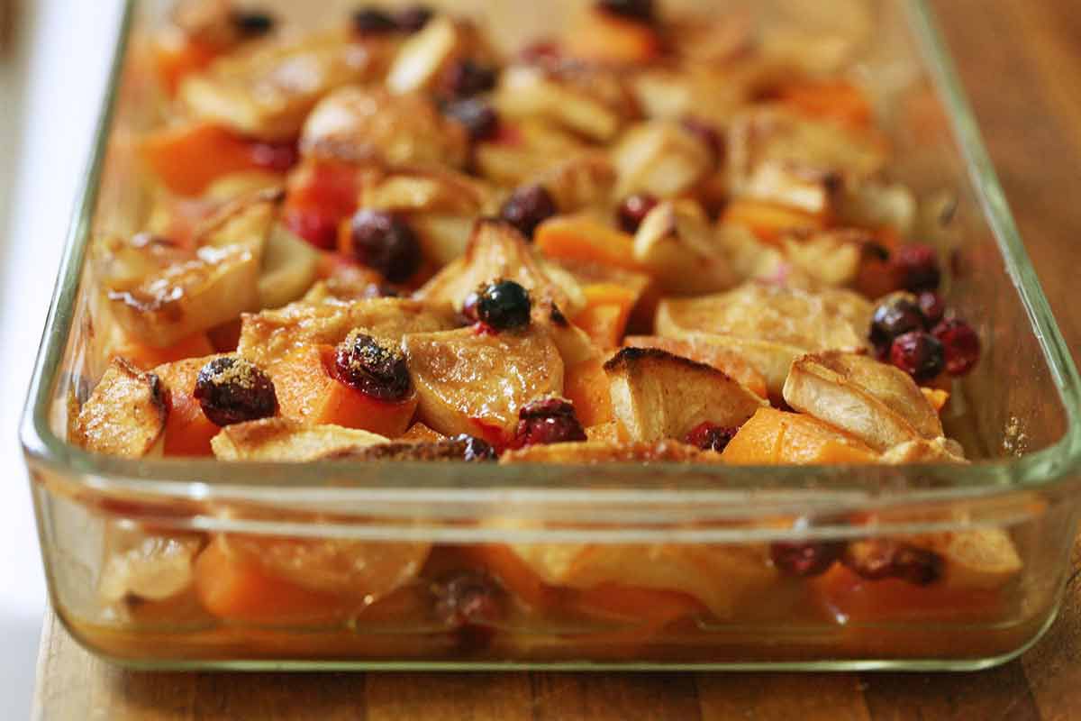 butternut-squash-apple-cranberry-bake-method-3