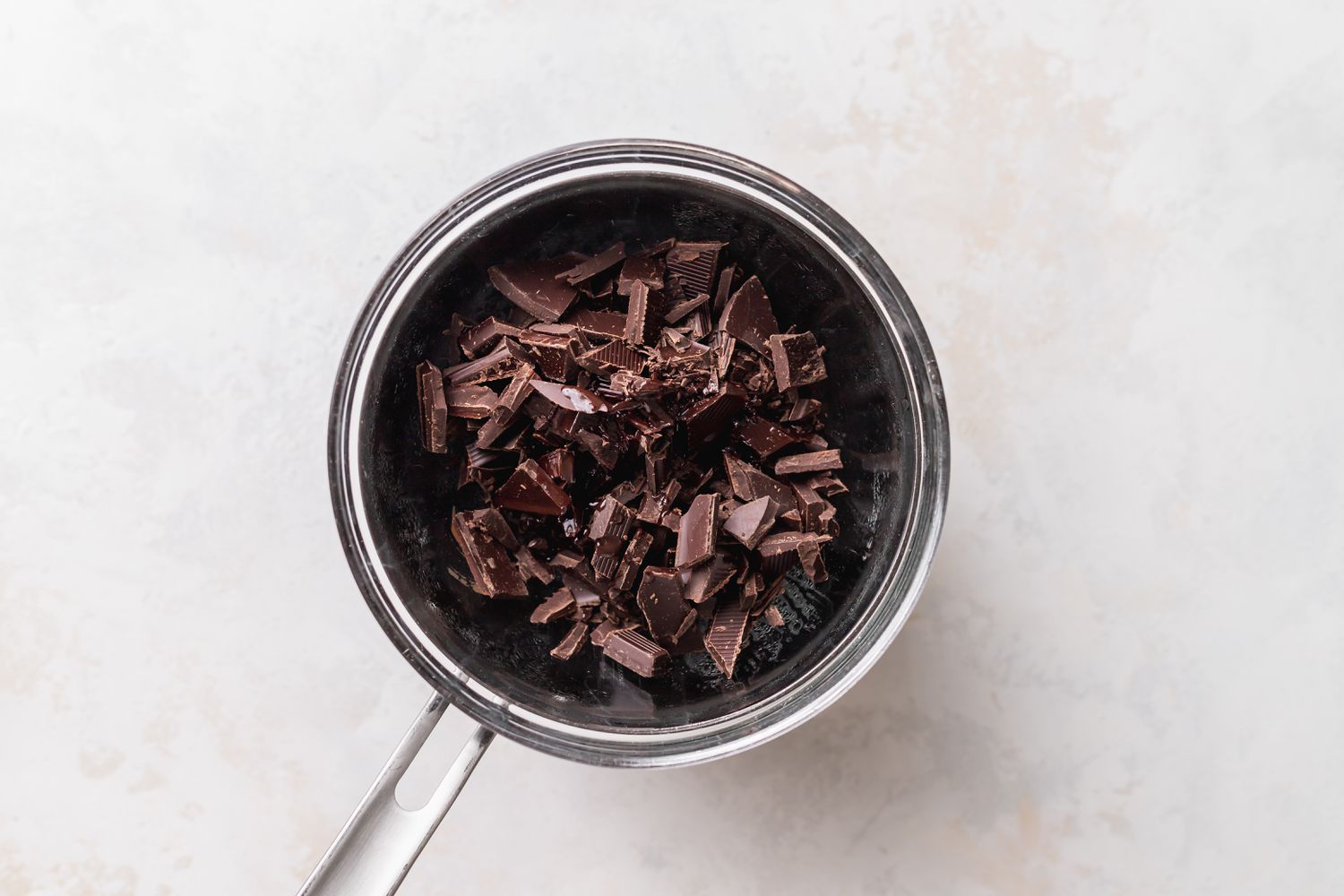 Pot of Chocolate for Frozen Bananas Recipe