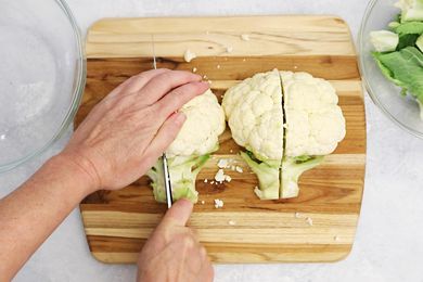 How to Cut and Core Cauliflower