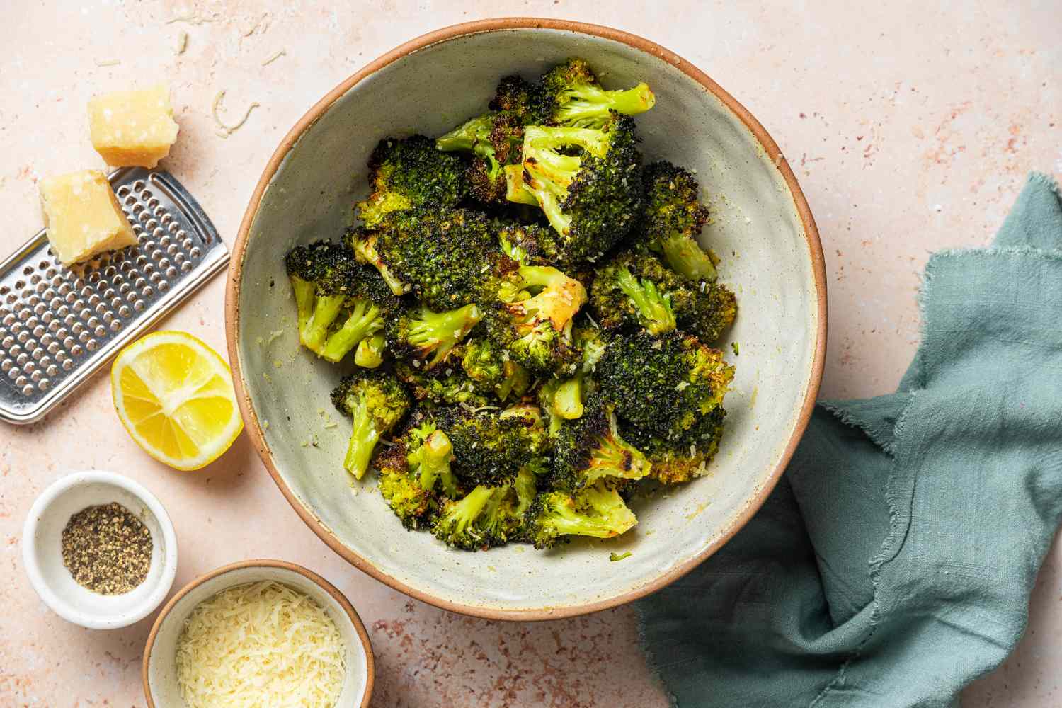 Roasted Broccoli with Parmesan