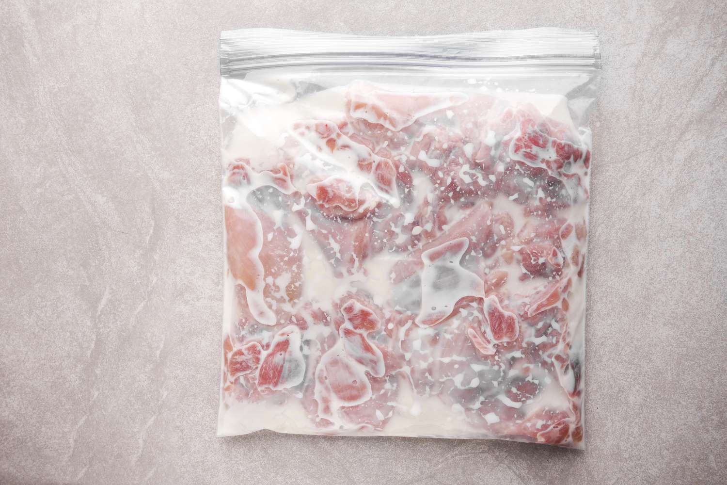 Marinate chicken in buttermilk.