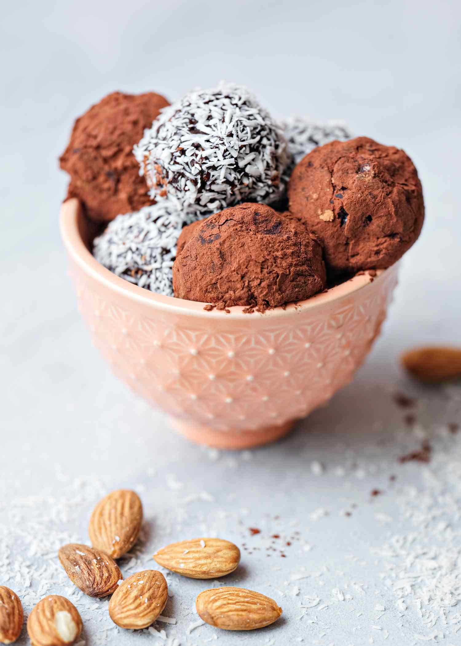 Chocolate almond butter balls