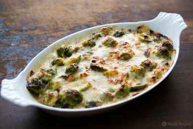 Brussels Sprouts Gratin