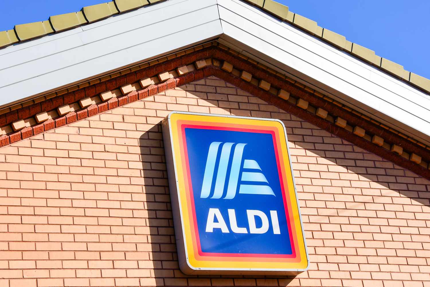 ALDI sign on store