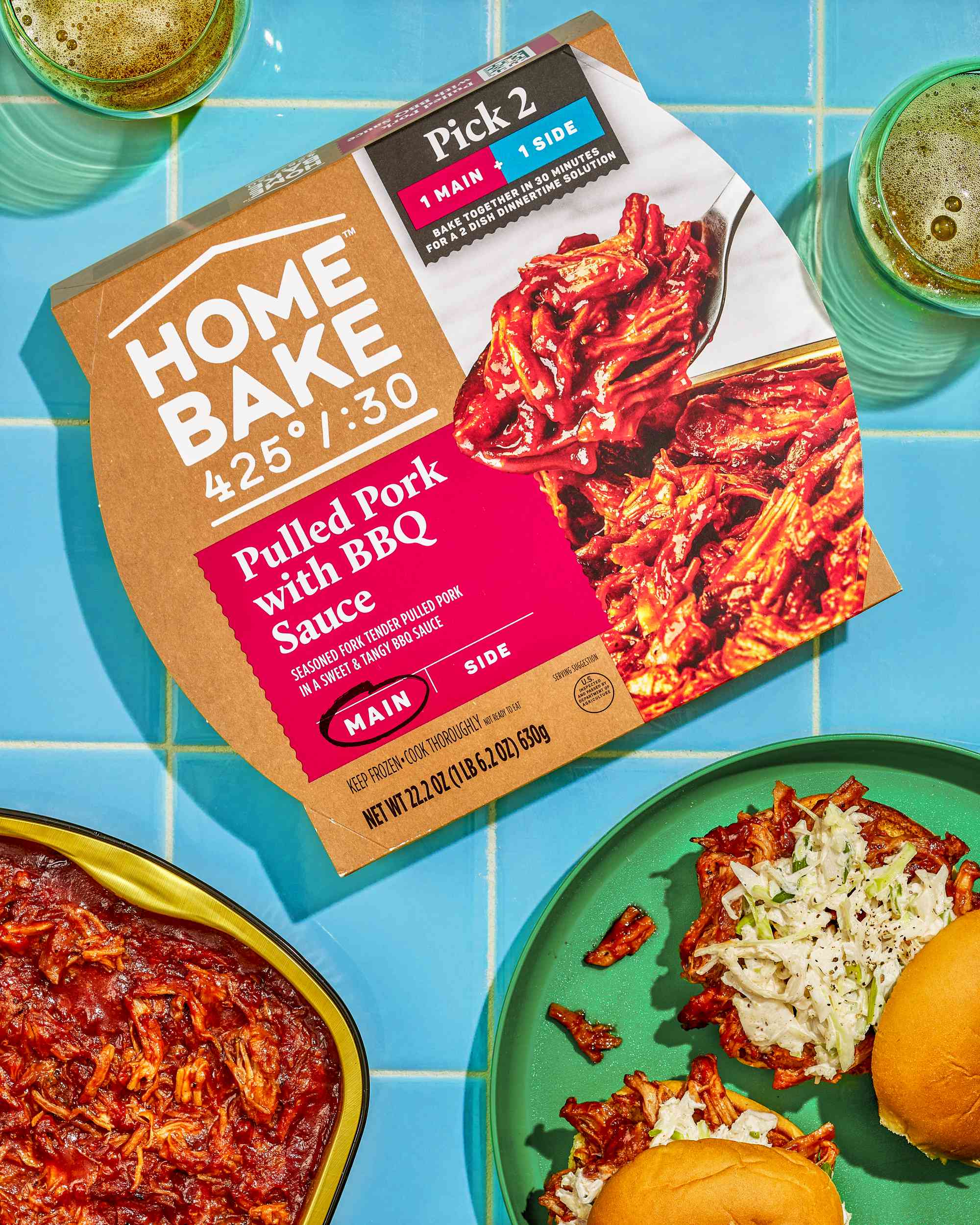 Home Bake 425Â°/:30 Pulled Pork with BBQ Sauce 