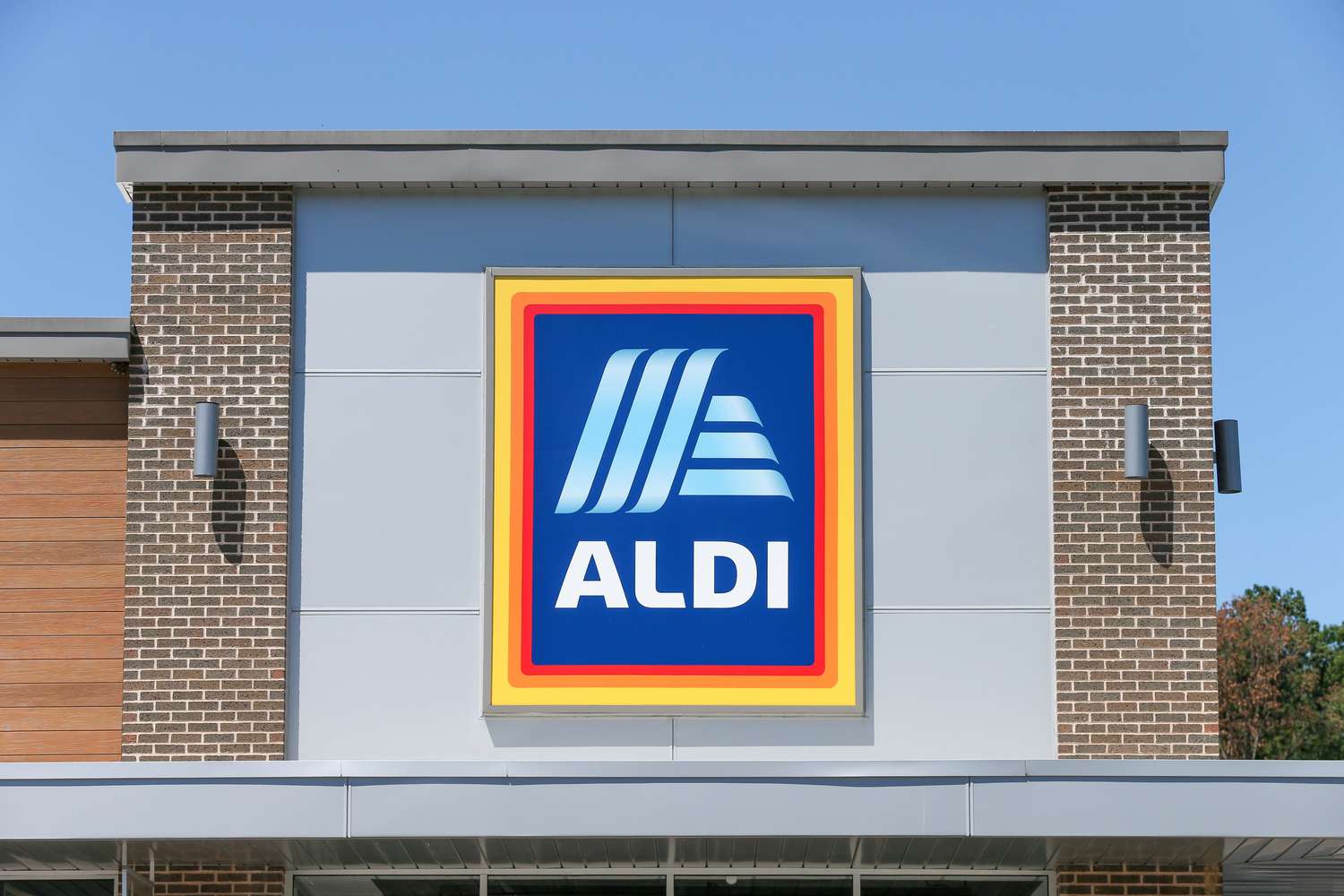 Aldi storefront