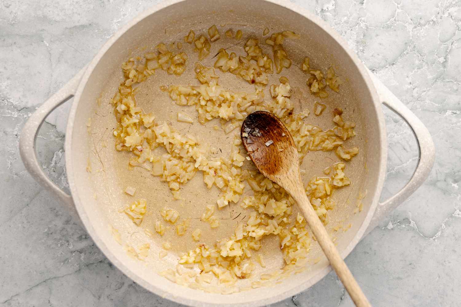 Garlic Sautéed for Fresh Corn Pasta