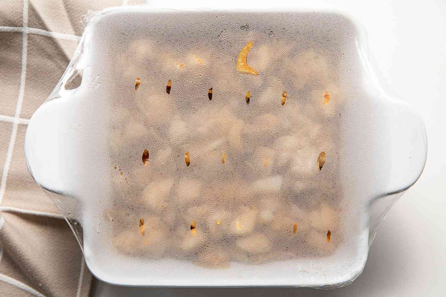 Microwaved Oyakodon on the Counter