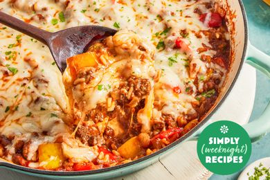 ground beef and pepper casserole