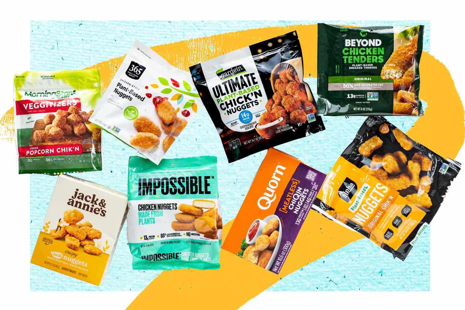 Vegan chicken nugget taste test