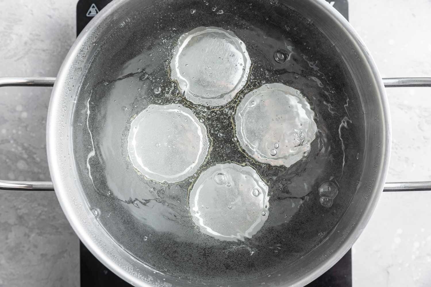Bread and Butter Pickles Boiling in a Pot